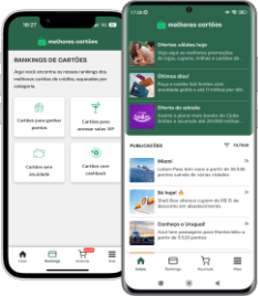 app melhores cartões